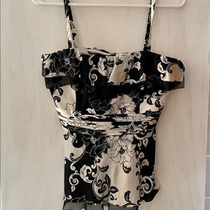 White House Black Market Strap or Strapless Blouse